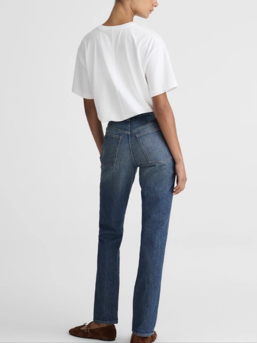 Madewell Women's The Perfect Vintage Jeans Straight Leg Medium Wash Size 30
